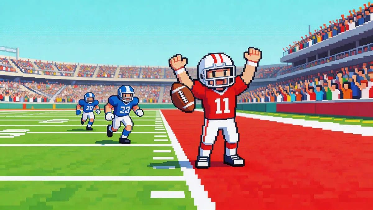 Retro Bowl gameplay