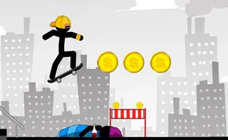Stickman Skate 360 Epic City