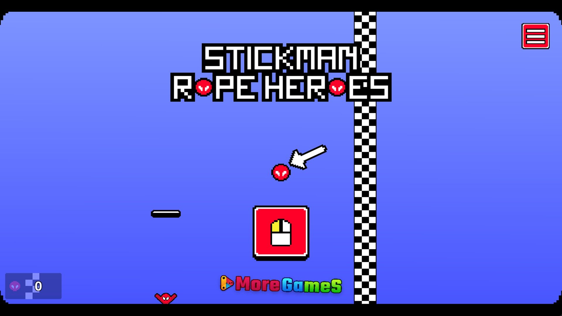 STICKMAN SPIDER HOOK free online game on